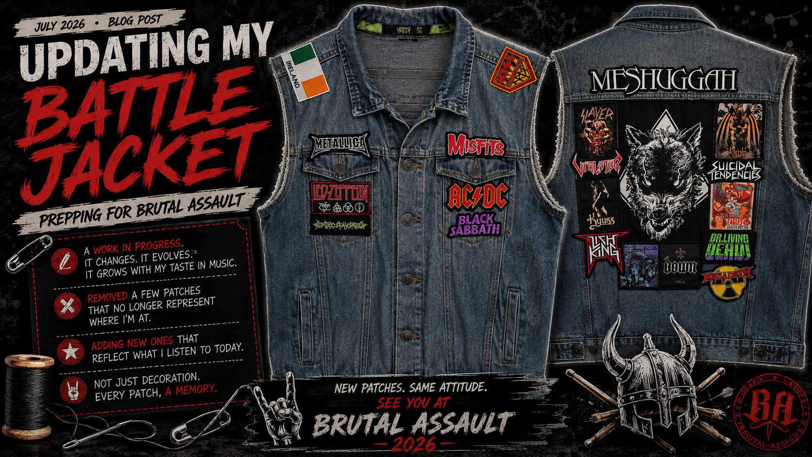 Updating My Battle Jacket